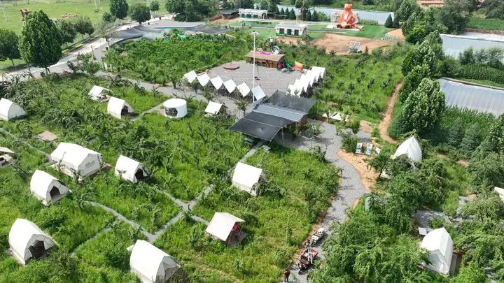 丹朱原野农场:田园遛娃、露营烧烤,解锁夏日近郊休闲新玩法