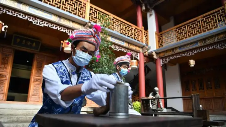 联合国秘书长到访云南参与制茶体验 后续订购销法沱远销全球三十余国