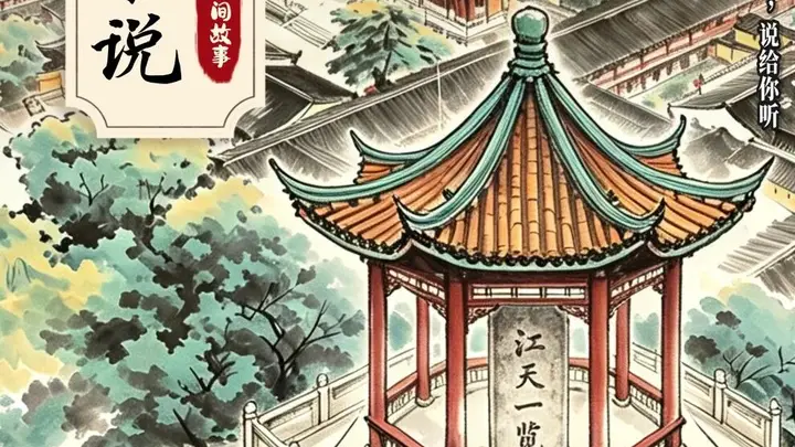镇江金山“江天一览”为何大小不一？康熙巧解太后难题