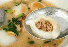 黔西南独有的咸鲜,兴义鸡肉汤圆打破汤圆固有风味