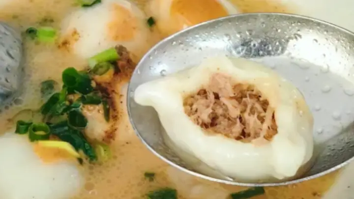 黔西南独有的咸鲜,兴义鸡肉汤圆打破汤圆固有风味