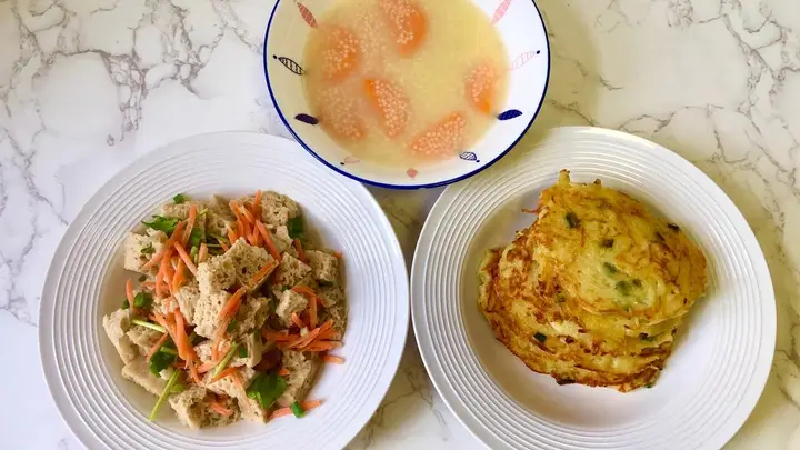 三份营养早餐，一粥一菜一主食，家常做法吃出幸福感