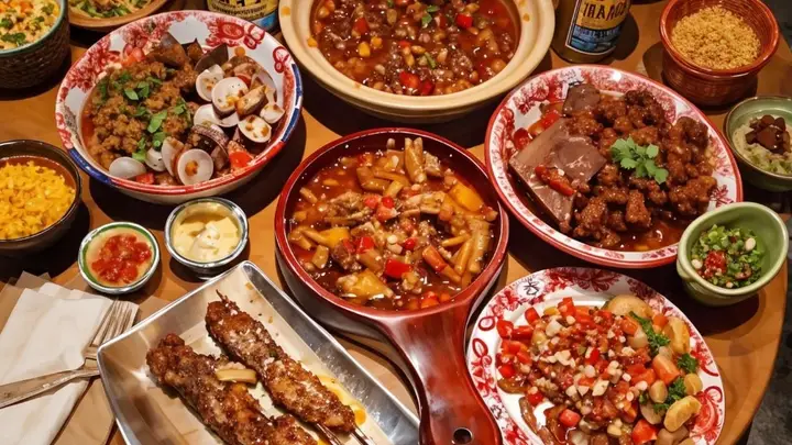 冬天外面太冷，在家烙饼取暖，午餐连早餐一并解决，起床就可以吃