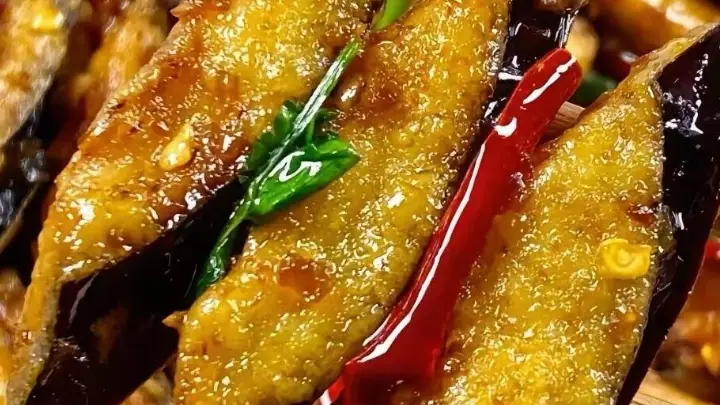 脆皮茄子:酥脆可口超级下饭!