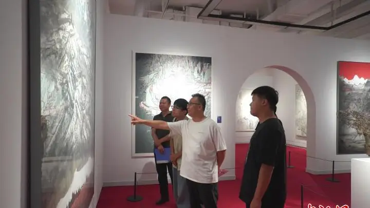 第八届全国青年美术作品展览（河北巡展）在河北美术学院举行