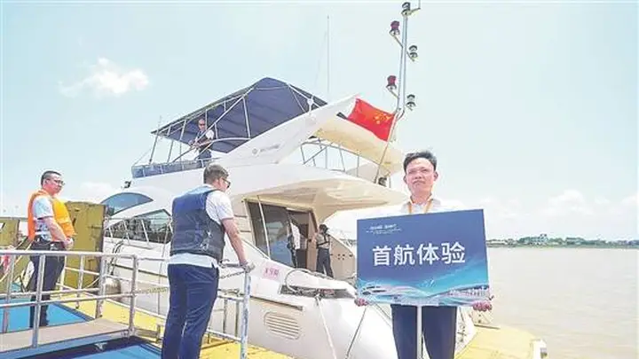 番禺开通三条游艇新航线,打造一流游艇产业示范区