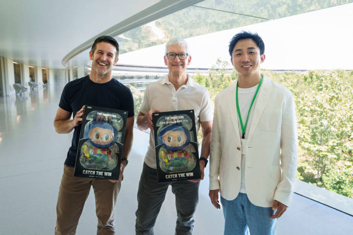 泡泡玛特：与苹果围绕创意设计、数字生态与全球消费趋势展开交流