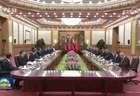 习近平同斯洛伐克总统佩列格里尼会谈