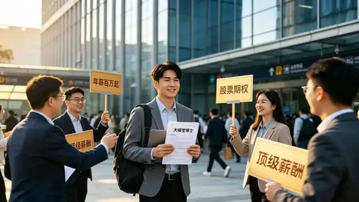 年薪600万抢AI博士,读书不如“进厂炼丹”?