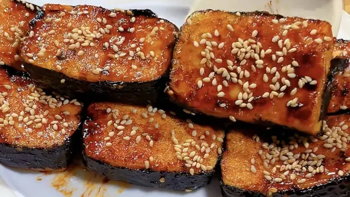 低脂素菜海苔豆腐烧,少油不腻,中老年常吃好