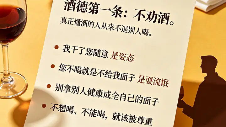 酒桌上的"酒德"你知道吗?