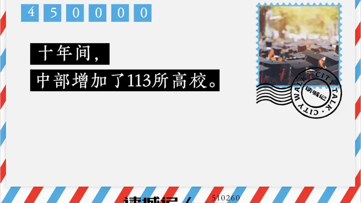 中部六省，疯狂建高校