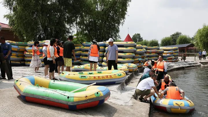乘风逐浪赴林海,威虎山漂流开漂了